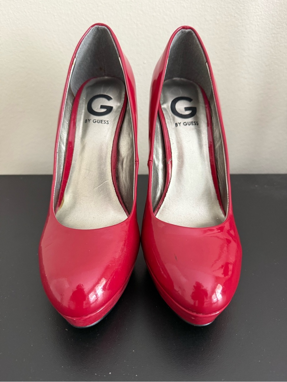 Guess Red Stiletto Pumps